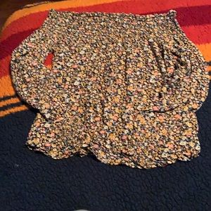 Off the shoulder floral top